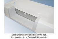 AmeriGlide Bathtub Walk-In Conversion Kit - Steel Door 9"
